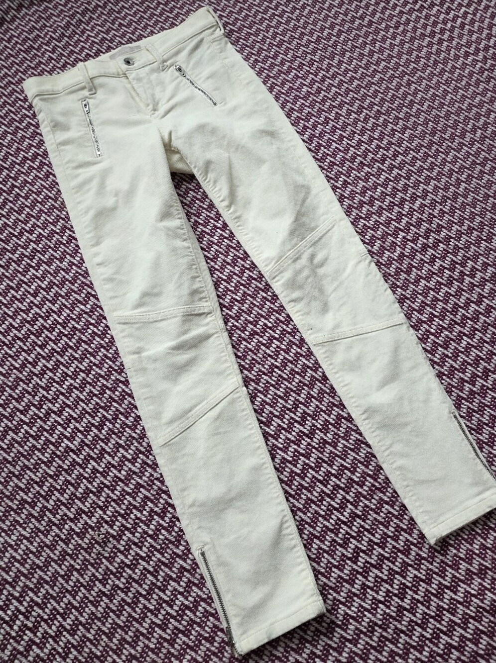 Banana Republic Cream Corduroy Pants